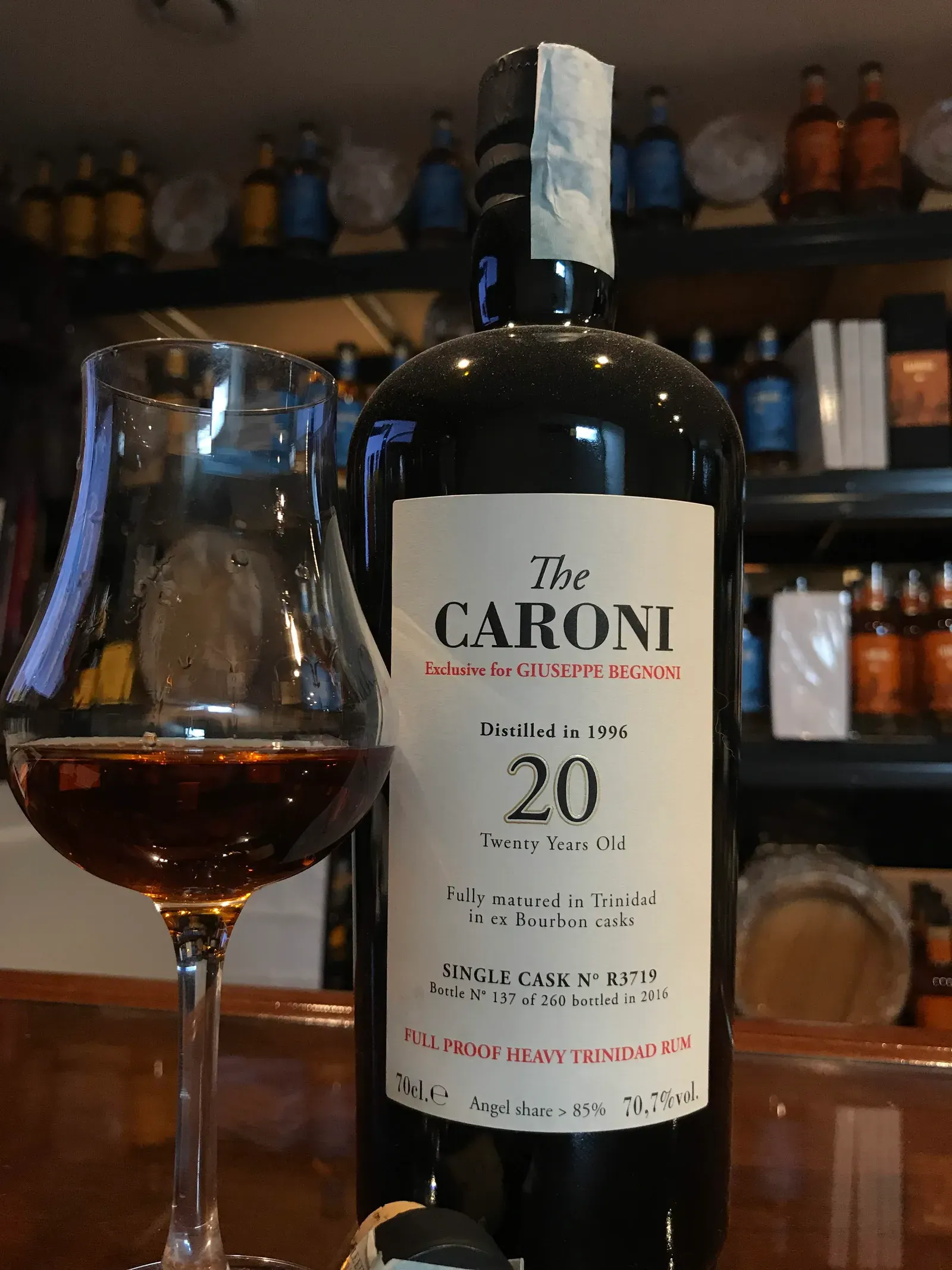 Caroni 20 ans, sélection Begnoni / Gargano