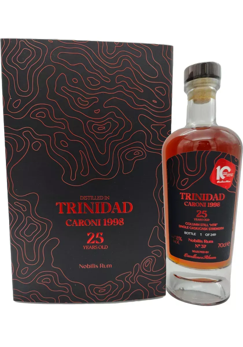 Caroni 25 ans embouteillé par Nobilis